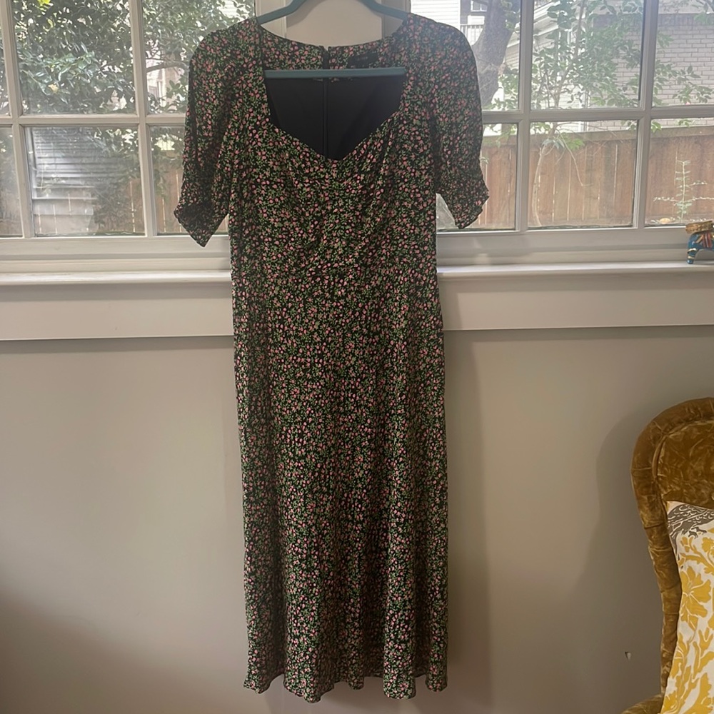 Size 2 J Crew floral dress
